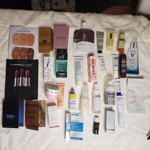 Lot of Cosmetics / Skin Care / Hair Care Samples Box - 30+ Items (#2)